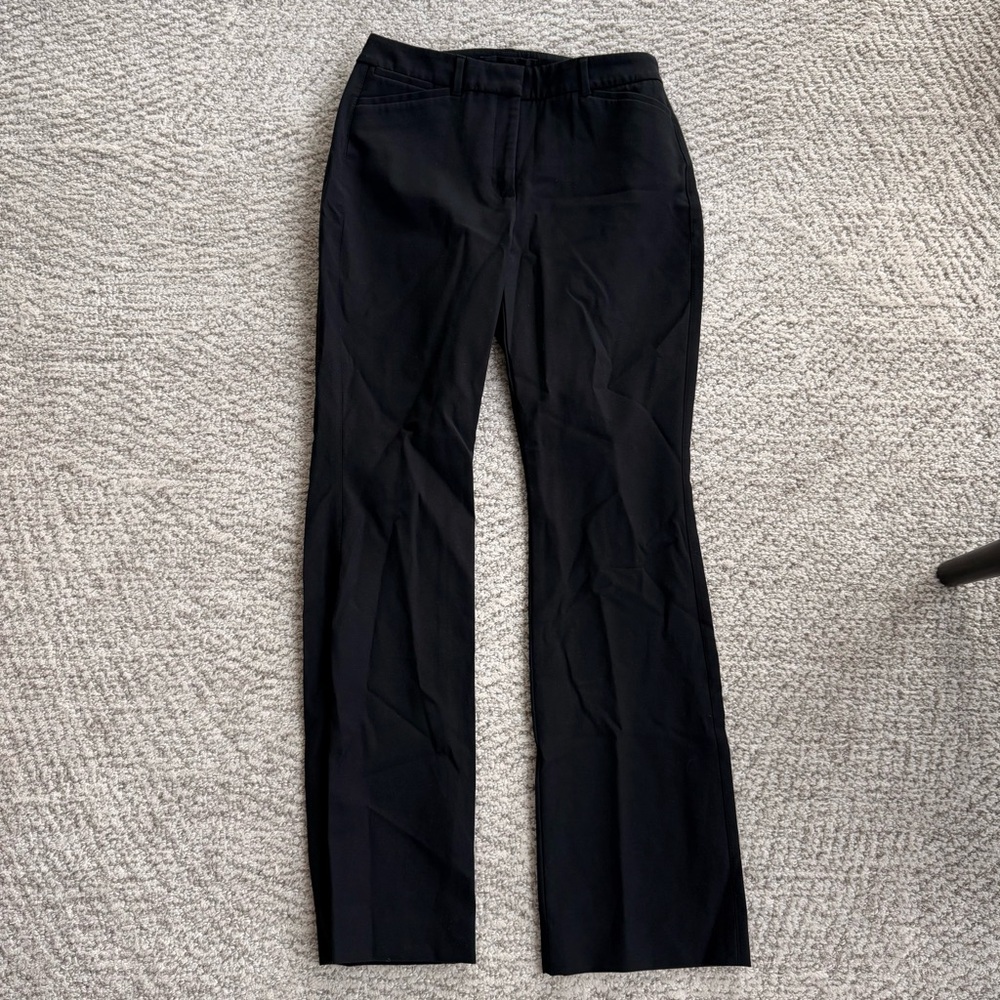 White House Black Market Black Ines Boot Leg Pant